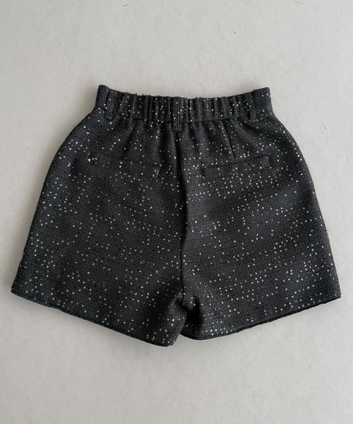 callautia(カラウティア)の「ラメツイードショートパンツ(その他パンツ・レディース・ブラック/ベージュ/チャコール・LARGE/MEDIUM/SMALL)」の15枚目の写真