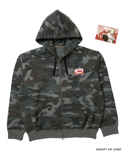 勝利の女神：NIKKE × ZOZOTOWN in Spring 2026 カモフラージュフーディ