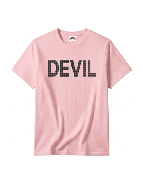 REBRENNER(リブレンナー)の「DTF 20番手デビルスタンダード半袖Tシャツニューピンク(Tシャツ/カットソー・レディース・その他・MEDIUM/LARGE/X-LARGE/2XL/3XL/4XL)」の1枚目の写真