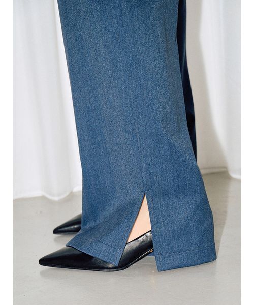 null.（ヌル）の「カバースカートパンツ（その他パンツ・レディース・グレー/ネイビー・M/S）」の7枚目の写真