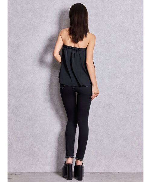 GYDA（ジェイダ）の「ハイウエストワンウォッシュスキニーパンツ（デニムパンツ・レディース・ブラック・LARGE/X-SMALL）」の15枚目の写真