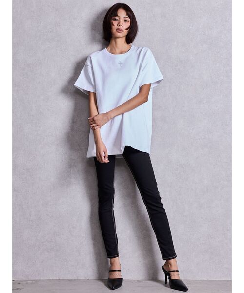 GYDA（ジェイダ）の「ハイウエストワンウォッシュスキニーパンツ（デニムパンツ・レディース・ブラック・LARGE/X-SMALL）」の19枚目の写真