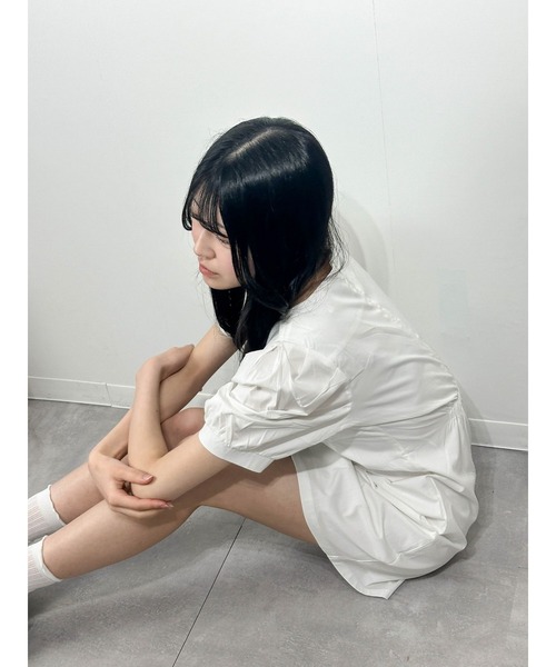 marcydorn(マーシードルン)の「スクエアネックボリューム袖 タイトミニワンピース(ワンピース・レディース・ホワイト・S/M/L)」の17枚目の写真