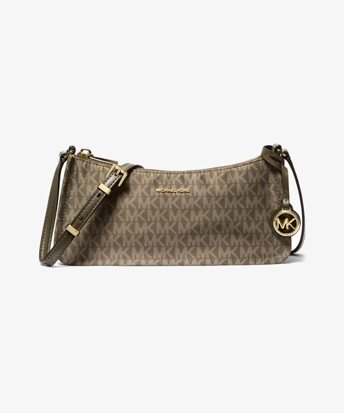 MICHAEL KORS(マイケルコース)の「ZADIE EW トップジップ クロスボディ スモール(ショルダーバッグ・レディース・グリーン系・FREE)」の1枚目の写真