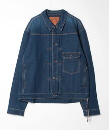 WATER REPELLENT DENIM TRUCKER JACKET