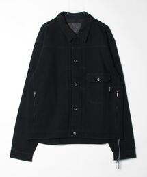WATER REPELLENT DENIM TRUCKER JACKET