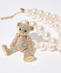 【AMBUSH/アンブッシュ】PAVE BIG TEDDY BEAR NECKLACE