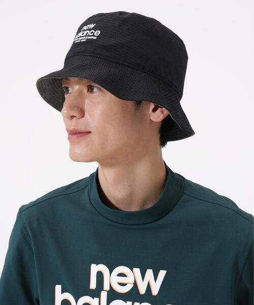 New Balance Golf（ニューバランスゴルフ）の「【new balance golf】リバーシブル バケットハット (UNISEX)（ハット・レディース・ホワイト/ネイビー/ブラック・FREE）」の4枚目の写真