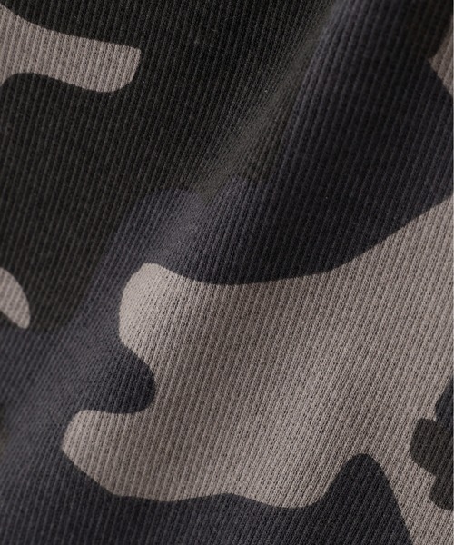 AVIREX（アヴィレックス）の「《WEB限定/DAILY/デイリー/WOMAN》 RIB CAMO S/S CREW NECK T-SHIRT（Tシャツ/カットソー・レディース・グレー系カモフラージュ/グリーン系カモフラージュ・M/S）」の16枚目の写真