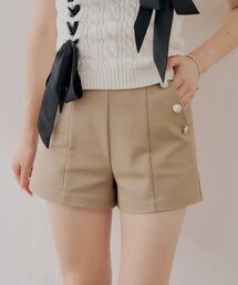 Chico | 金ボタンコンパクトショートパンツ(その他パンツ)