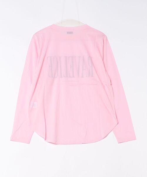 Re Fiina（フィーナ）の「シアーロゴロンＴ（Tシャツ/カットソー・レディース・オフホワイト/ピンク・FREE）」の11枚目の写真