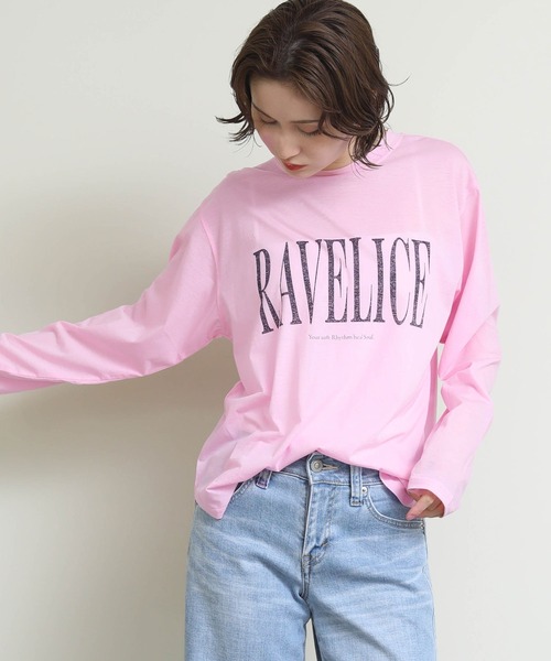 Re Fiina（フィーナ）の「シアーロゴロンＴ（Tシャツ/カットソー・レディース・オフホワイト/ピンク・FREE）」の21枚目の写真