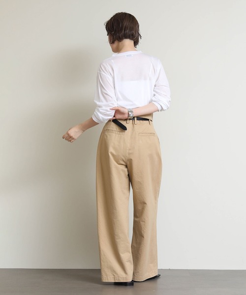 Re Fiina（フィーナ）の「シアーロゴロンＴ（Tシャツ/カットソー・レディース・オフホワイト/ピンク・FREE）」の8枚目の写真