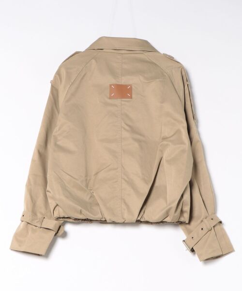 Ritzy（リッツィー）の「ショート丈トレンチジャケット（トレンチコート・レディース・カーキ・M/S/L）」の22枚目の写真