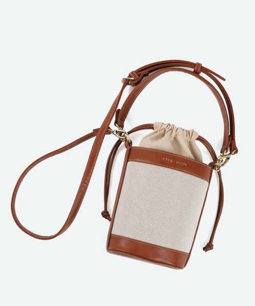q bag paris(キューバッグパリ)の「miel ミエル バケツ ショルダーバッグ(ショルダーバッグ・レディース・ブラック/ベージュ/ネイビー/ブラウン/オリーブ・FREE)」の18枚目の写真