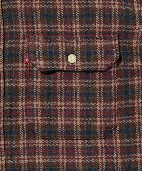 Levi's(リーバイス)の「Levi's/リーバイス ジャクソン ワーカー オーバーシャツ(シャツ/ブラウス・メンズ・レッド・XL/L/M/S)」の9枚目の写真