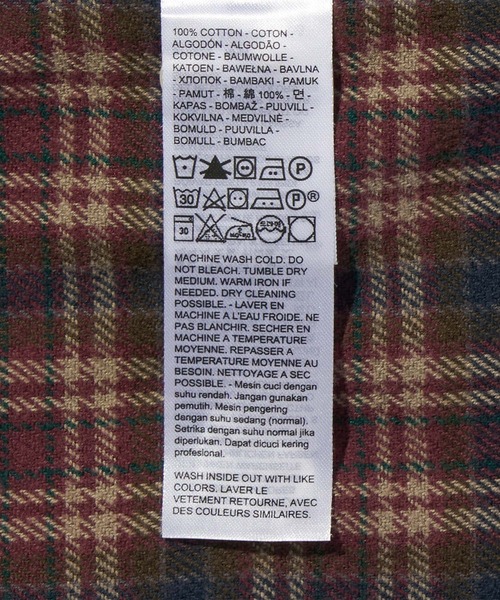 Levi's(リーバイス)の「Levi's/リーバイス ジャクソン ワーカー オーバーシャツ(シャツ/ブラウス・メンズ・レッド・XL/L/M/S)」の10枚目の写真