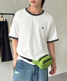 配色リンガーT