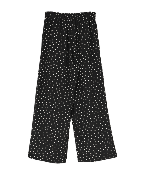 Tiara(ティアラ)の「ドットイージーパンツ(セットアップ可)(その他パンツ・レディース・ホワイト/ブラック・2/3)」の12枚目の写真