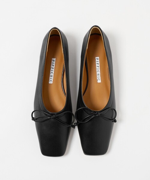 Pippichic(ピッピシック)の「<PIPPICHIC>AMBER バレエシューズ(バレエシューズ・レディース・ブラック/ロイヤルブルー・36/38/37h/36h/35h/37)」の2枚目の写真