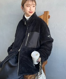TATRAS | 【WEB先行予約】[TATRAS/タトラス] MONREALE ボアフリース スタンドカラーブルゾン(ブルゾン)