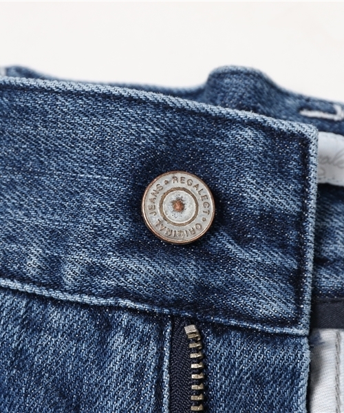 Regalect(リガレクト)の「Solid Bermuda(デニムパンツ・レディース・サックスブルー/ブルー・FREE)」の8枚目の写真