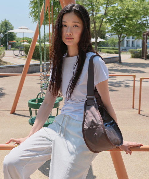MARITHE + FRANCOIS GIRBAUD（マリテフランソワジルボー）の「【LeSportsac×MARITHE + FRANCOIS GIRBAUD】MFG EVERYDAY HOBO MFGブラウン（ショルダーバッグ・レディース・ブラウン・FREE）」の7枚目の写真