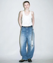 my beautiful landlet | 【my beautiful landlet】12.5oz DENIM 5-POCKET PANTS - used(デニムパンツ)