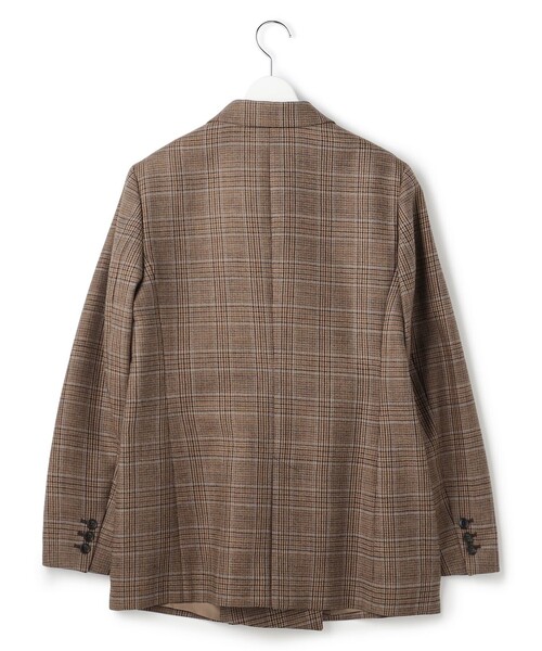 23区（ニジュウサンク）の「BALLIクラシックウールクロス チェック柄 ダブルジャケット（テーラードジャケット・レディース・ライトグレー系3/ダークブラウン系3・40/38/36）」の20枚目の写真