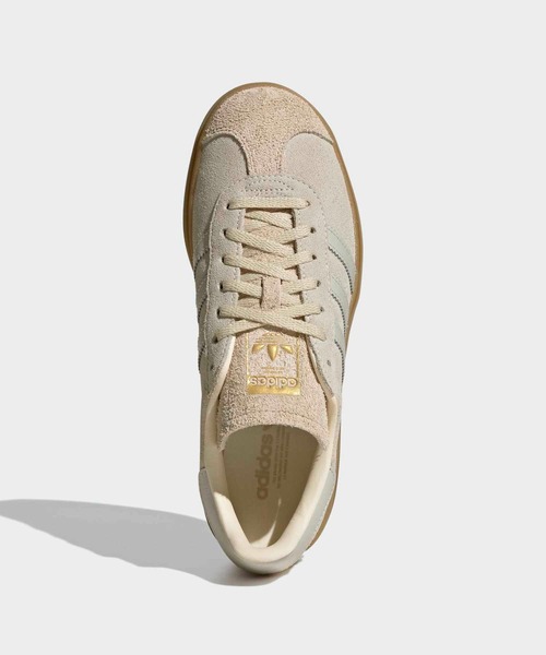adidas（アディダス）の「ガゼル / Gazelle / GAZELLE BOLD / 厚底スニーカー / アディダスオリジナルス adidas Originals（スニーカー・レディース・グレー・22.5cm/22.0cm/25.5cm/25.0cm/24.5cm/24.0cm/23.5cm/23.0cm/28.0cm/27.5cm/27.0cm/26.5cm/26.0cm）」の2枚目の写真