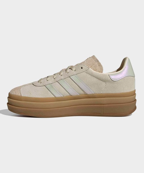 adidas（アディダス）の「ガゼル / Gazelle / GAZELLE BOLD / 厚底スニーカー / アディダスオリジナルス adidas Originals（スニーカー・レディース・グレー・22.5cm/22.0cm/25.5cm/25.0cm/24.5cm/24.0cm/23.5cm/23.0cm/28.0cm/27.5cm/27.0cm/26.5cm/26.0cm）」の6枚目の写真