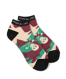 MARK & LONA（マークアンドロナ）の「Gauge Camo Sneaker Socks | MEN（ソックス/靴下）」