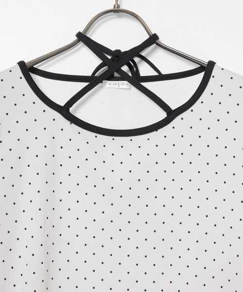 Honeys(ハニーズ)の「ホルター付トップス(Tシャツ/カットソー・レディース・ピンク系その他2/ホワイト系その他2/ブラック系その他2/グレー系その他2・L/S/M)」の18枚目の写真