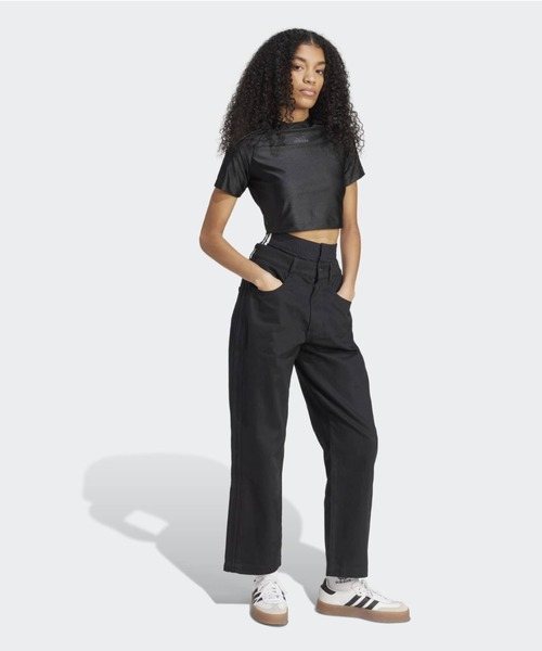adidas(アディダス)の「チームガイスト アディカラー ベビーTシャツ / アディダスオリジナルス adidas Originals(Tシャツ/カットソー・レディース・ブラック・MEDIUM/XX-LARGE/LARGE/X-SMALL/X-LARGE/SMALL)」の3枚目の写真