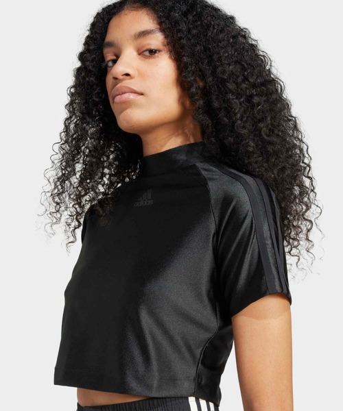 adidas(アディダス)の「チームガイスト アディカラー ベビーTシャツ / アディダスオリジナルス adidas Originals(Tシャツ/カットソー・レディース・ブラック・MEDIUM/XX-LARGE/LARGE/X-SMALL/X-LARGE/SMALL)」の5枚目の写真