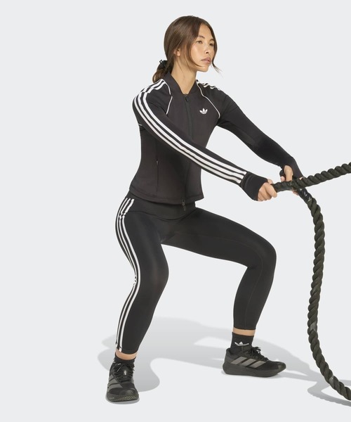 adidas by Stella McCartney(アディダスバイステラマッカートニー)の「アディダス オリジナルス スポーツ SST ミッドレイヤー シャツ / アディダス adidas(ジャージ・レディース・ブラック・SMALL/MEDIUM/LARGE/X-LARGE/XX-LARGE/X-SMALL)」の12枚目の写真