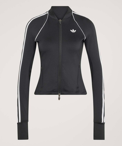 adidas by Stella McCartney(アディダスバイステラマッカートニー)の「アディダス オリジナルス スポーツ SST ミッドレイヤー シャツ / アディダス adidas(ジャージ・レディース・ブラック・SMALL/MEDIUM/LARGE/X-LARGE/XX-LARGE/X-SMALL)」の4枚目の写真