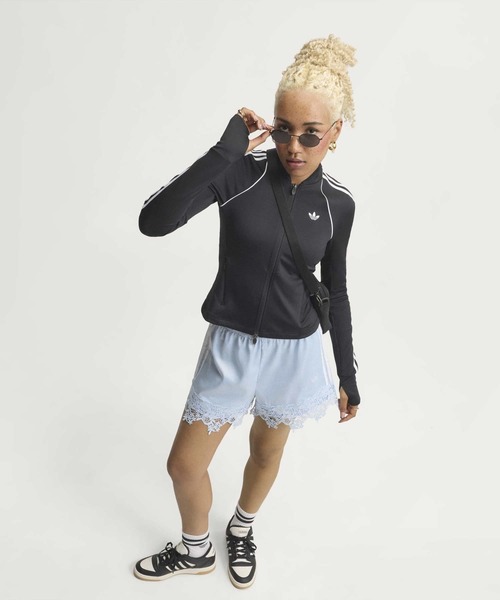 adidas by Stella McCartney(アディダスバイステラマッカートニー)の「アディダス オリジナルス スポーツ SST ミッドレイヤー シャツ / アディダス adidas(ジャージ・レディース・ブラック・SMALL/MEDIUM/LARGE/X-LARGE/XX-LARGE/X-SMALL)」の5枚目の写真