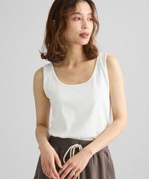 【UVカット・接触冷感・抗菌加工】機能付テレコリブタンクトップⅢ