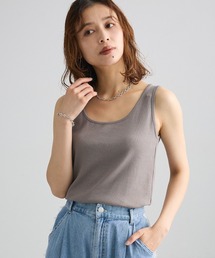 【UVカット・接触冷感・抗菌加工】機能付テレコリブタンクトップⅢ