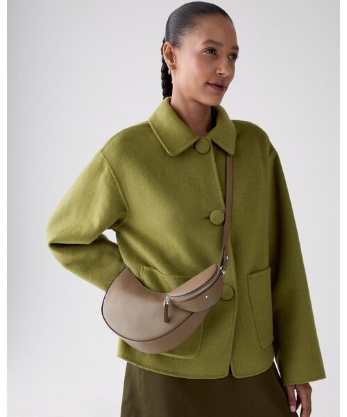 kate spade new york(ケイトスペード ニューヨーク)の「ケーエスデュオ クロスボディ バッグ(ショルダーバッグ・レディース・ベージュ・ONESIZE)」の2枚目の写真