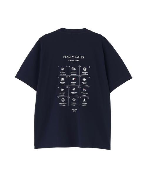 PEARLY GATES(パーリーゲイツ)の「カノコストレッチ半袖Tシャツ(Tシャツ/カットソー・レディース・ネイビー・SMALL/MEDIUM/LARGE)」の8枚目の写真