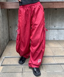 ROGER AND RAW | サイドスピンドル ワイドトラックパンツ(その他パンツ)