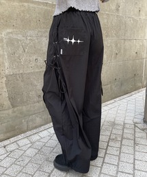 サイドスピンドル ワイドトラックパンツ