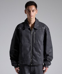 【GRANCY】Coated Denim Blouson / コーティングデニムブルゾン