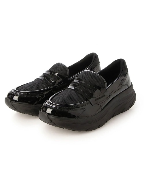 enchanted（エンチャンテッド）の「撥水ボリュームソールスニーファー（ローファー・レディース・ブラック/ライトブラック・37/36/39/38/35）」の11枚目の写真