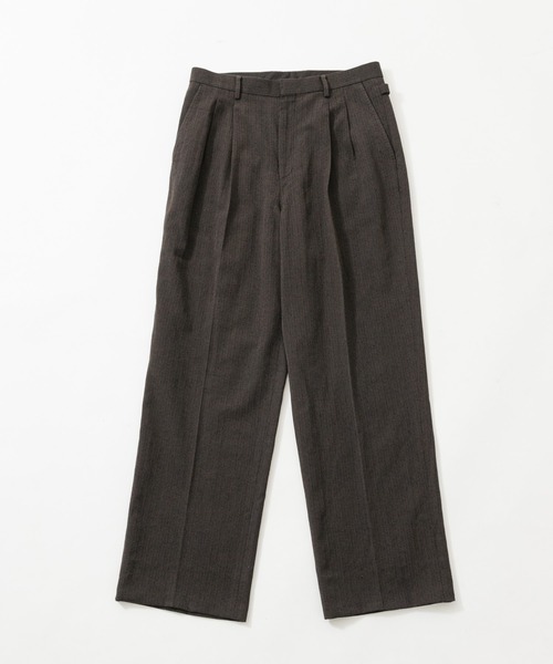 URBAN RESEARCH(アーバンリサーチ)の「new basic WOOL SILK LINEN TROUSER(スラックス・メンズ・ブラウン・LARGE/MEDIUM)」の16枚目の写真