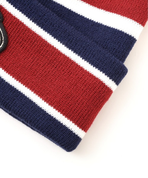 AVIREX(アヴィレックス)の「《A.A.R.C》BORDER KNIT WATCH / ボーダー ニット帽 / AVIREX / アヴィレックス(ニットキャップ/ビーニー・メンズ・グリーン/レッド・FREE)」の6枚目の写真