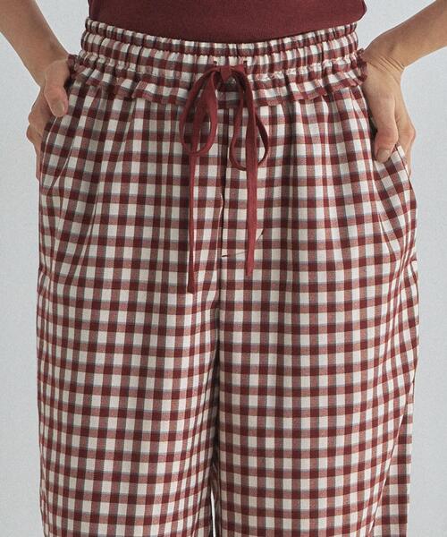 ALL NEW MART(オールニューマート)の「ラメチェック2WAYパンツ(その他パンツ・レディース・ボルドー/ブラウン系その他・38/36)」の15枚目の写真