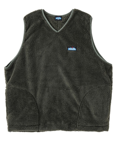 KAVU(カブー)の「KAVU/カブー Shaggy VEST/シャギーベスト(ベスト・メンズ・ブラック/ネイビー/ナチュラル/オリーブ・SMALL/MEDIUM/LARGE)」の3枚目の写真